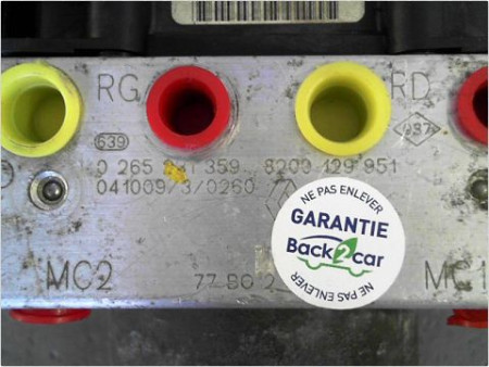 UNITE HYDRAULIQUE ABS RENAULT MODUS 2004-2007