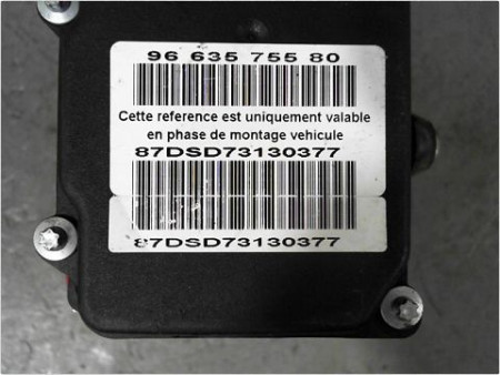 UNITE HYDRAULIQUE ABS PEUGEOT 308 2007-2011