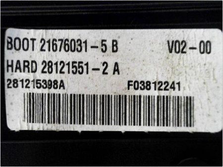 BOITIER GESTION HABITACLE PEUGEOT 307 BREAK 02-05