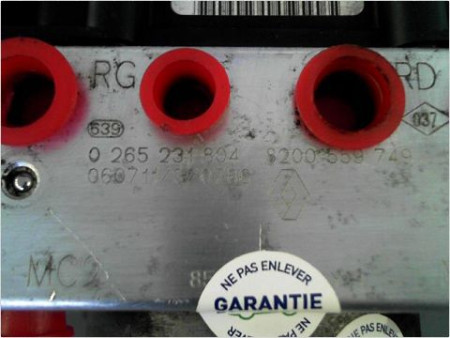 UNITE HYDRAULIQUE ABS RENAULT CLIO III PH.1 05-09