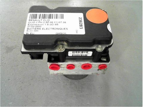 UNITE HYDRAULIQUE ABS RENAULT CLIO II PH.2 01-06
