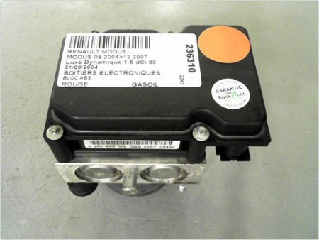 UNITE HYDRAULIQUE ABS RENAULT MODUS 2004-2007