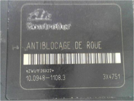 UNITE HYDRAULIQUE ABS PEUGEOT 206 98-09