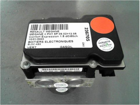 UNITE HYDRAULIQUE ABS RENAULT MEGANE II PH1 02-05