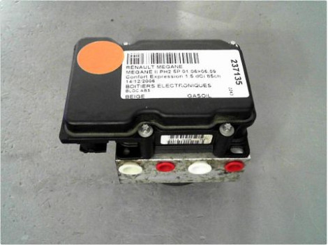 UNITE HYDRAULIQUE ABS RENAULT MEGANE II PH2 06-09