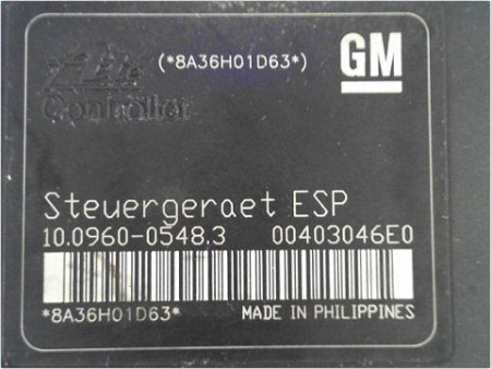 UNITE HYDRAULIQUE ABS OPEL ASTRA (H) 2007-2010
