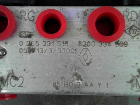 UNITE HYDRAULIQUE ABS RENAULT CLIO III PH.1 05-09