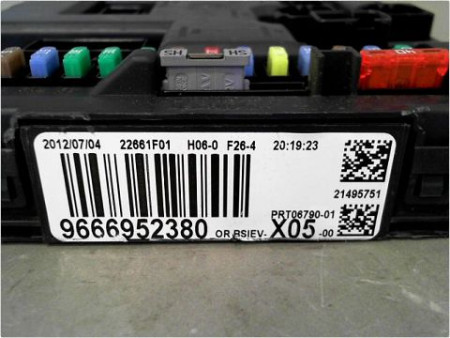 BOITIER GESTION HABITACLE PEUGEOT 207 SW 2007-2013