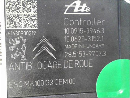 UNITE HYDRAULIQUE ABS PEUGEOT 208 PH2 2015-