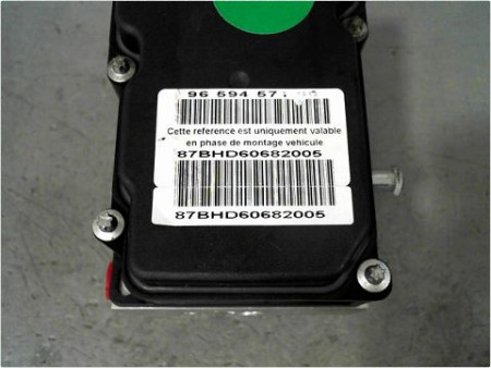 UNITE HYDRAULIQUE ABS PEUGEOT 307 2005-2007