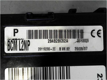 BOITIER GESTION HABITACLE NISSAN MICRA III PH2 07-10
