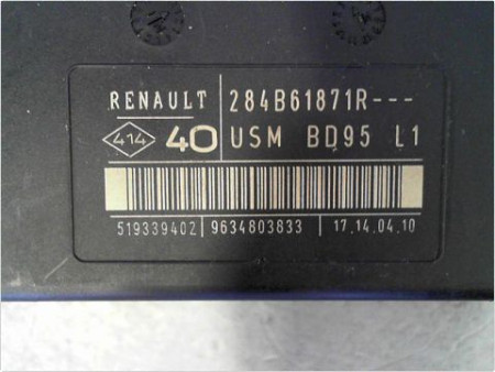 BOITE A FUSIBLES RENAULT MEGANE III 08-12