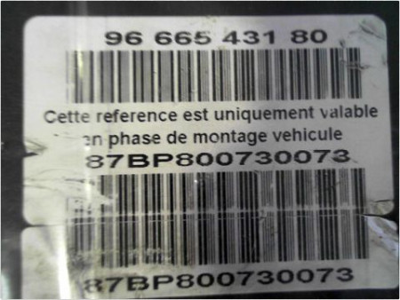 UNITE HYDRAULIQUE ABS PEUGEOT 407 PH2 2008-2011