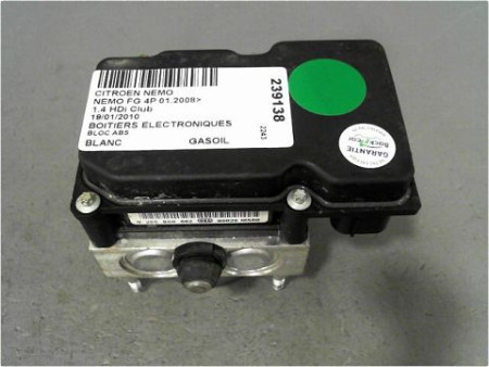 UNITE HYDRAULIQUE ABS CITROEN NEMO FOURGON 2008-