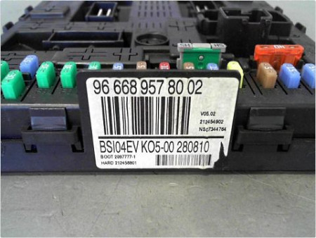 BOITIER GESTION HABITACLE PEUGEOT 308 2007-2011