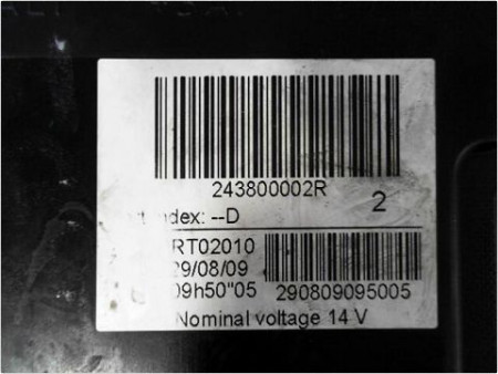 BOITE A FUSIBLES RENAULT LAGUNA III 07-10