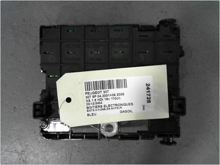 BOITE A FUSIBLES PEUGEOT 307 2001-2005