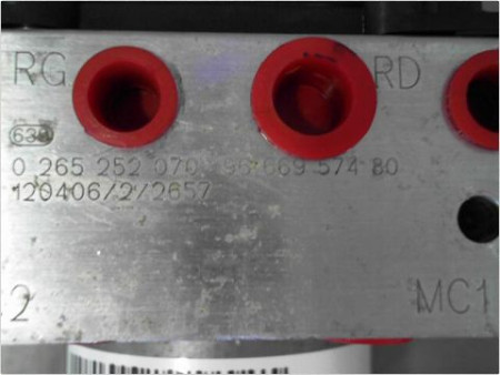 UNITE HYDRAULIQUE ABS PEUGEOT 308 PH2  2011-2013