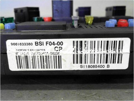 BOITIER GESTION HABITACLE PEUGEOT 1007 05-10