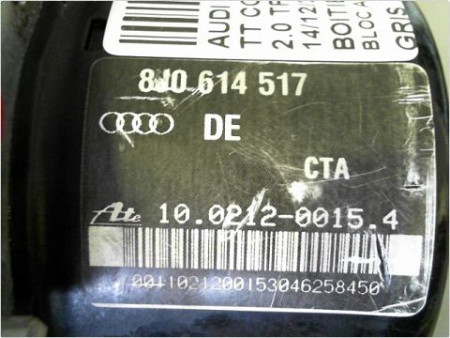 UNITE HYDRAULIQUE ABS AUDI TT COUPE 2006-