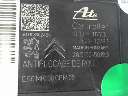 UNITE HYDRAULIQUE ABS PEUGEOT 208 12-15