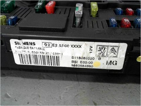 BOITIER GESTION HABITACLE PEUGEOT 206 98-09