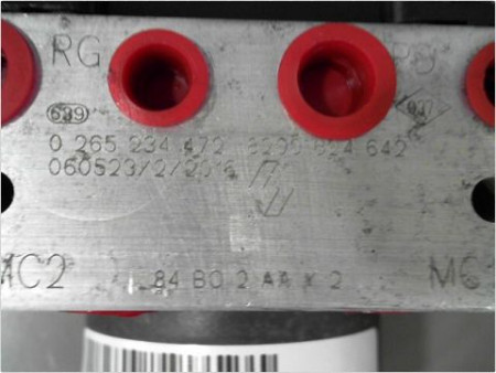 UNITE HYDRAULIQUE ABS RENAULT SCENIC II PH1 02-06
