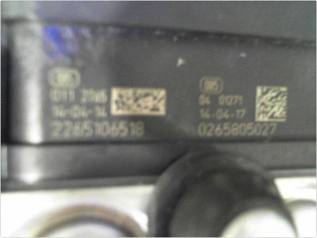 UNITE HYDRAULIQUE ABS RENAULT KANGOO II PH2 EXPRESS 2013-