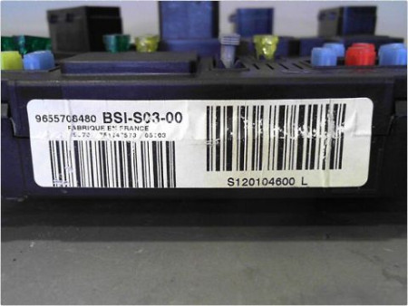 BOITIER GESTION HABITACLE PEUGEOT 407 2004-2008