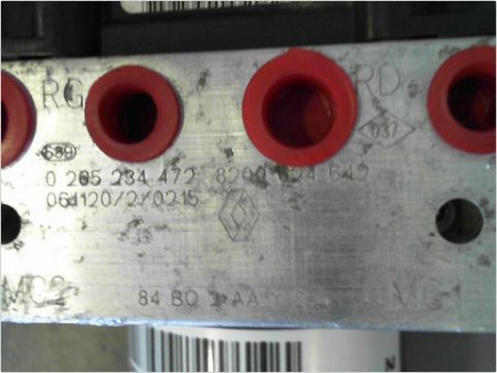 UNITE HYDRAULIQUE ABS RENAULT SCENIC II PH2 06-09