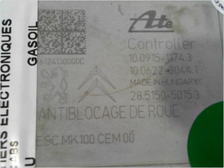 UNITE HYDRAULIQUE ABS PEUGEOT 208 12-15