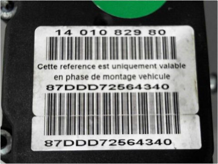 UNITE HYDRAULIQUE ABS PEUGEOT EXPERT II TOLE 2007-