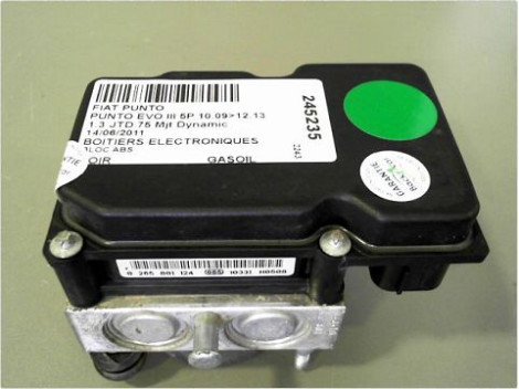 UNITE HYDRAULIQUE ABS FIAT PUNTO EVO III 09-13
