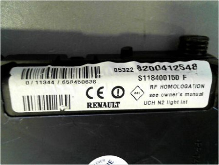 BOITIER GESTION HABITACLE RENAULT SCENIC II PH1 02-06