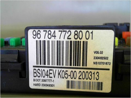 BOITIER GESTION HABITACLE PEUGEOT 308 PH2 SW 11-14