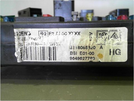 BOITIER GESTION HABITACLE PEUGEOT PARTNER PH2 BREAK 02-08
