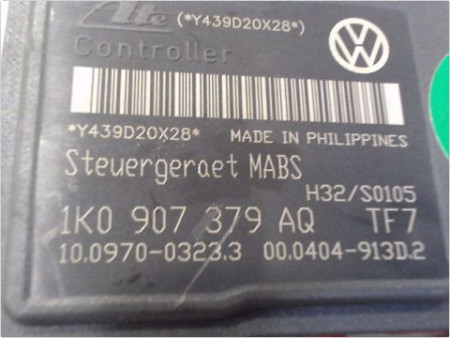 UNITE HYDRAULIQUE ABS VOLKSWAGEN GOLF VI 08-13