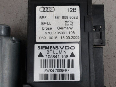 MECANISME LEVE-GLACE AVANT DROIT AUDI A4