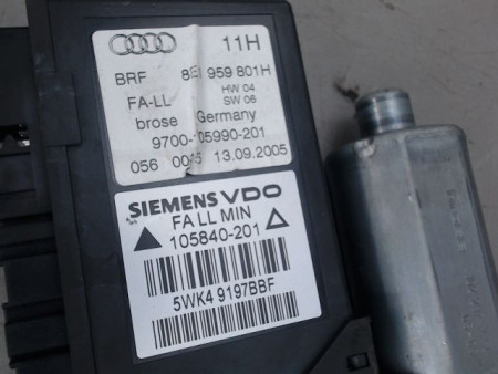 MECANISME LEVE-GLACE AVANT GAUCHE AUDI A4