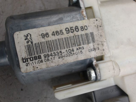 MECANISME LEVE-GLACE ARRIERE GAUCHE PEUGEOT 407