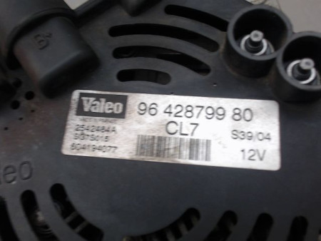 ALTERNATEUR PEUGEOT 206