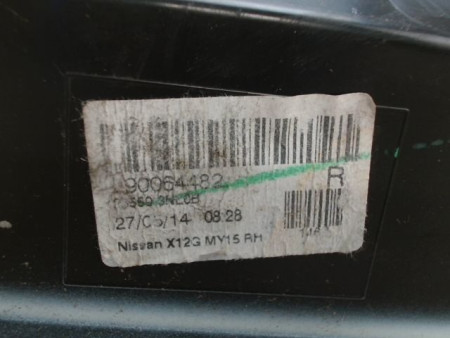 FEU ARRIERE DROIT NISSAN LEAF