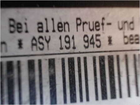 MOTEUR DIESEL VOLKSWAGEN POLO IV 02-05 1.9 SDI