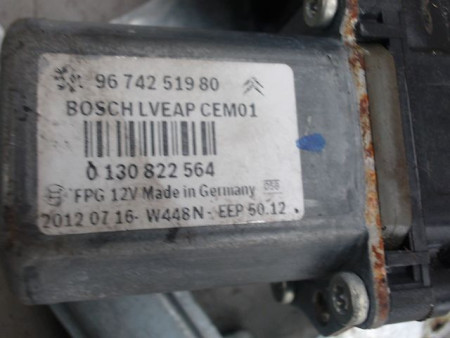 MECANISME LEVE-GLACE AVANT GAUCHE PEUGEOT 208