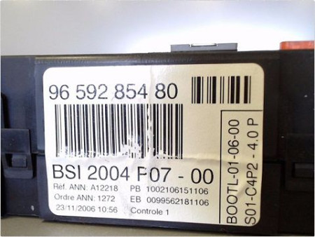 BOITIER GESTION HABITACLE PEUGEOT 1007