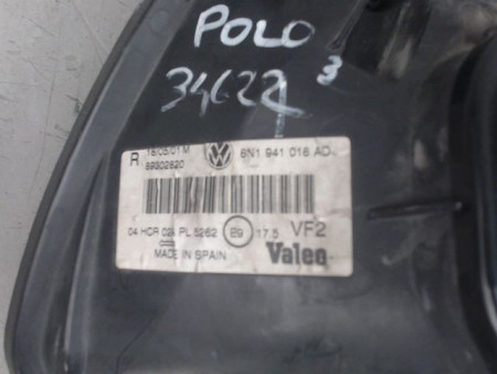 PHARE DROIT VOLKSWAGEN POLO