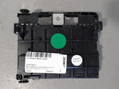 BOITE A FUSIBLES CITROEN BERLINGO