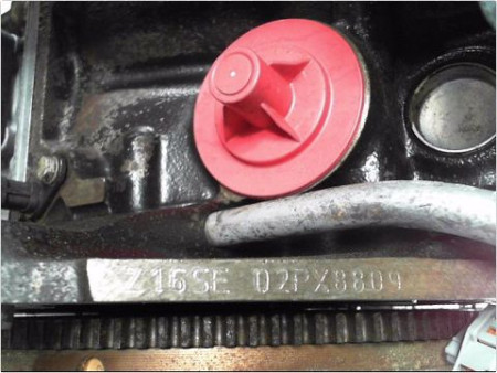 MOTEUR ESSENCE OPEL MERIVA 2003-2005 1.6 
