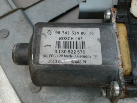 MECANISME LEVE-GLACE AVANT GAUCHE PEUGEOT 208