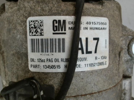 COMPRESSEUR AIR CONDITIONNE OPEL MERIVA